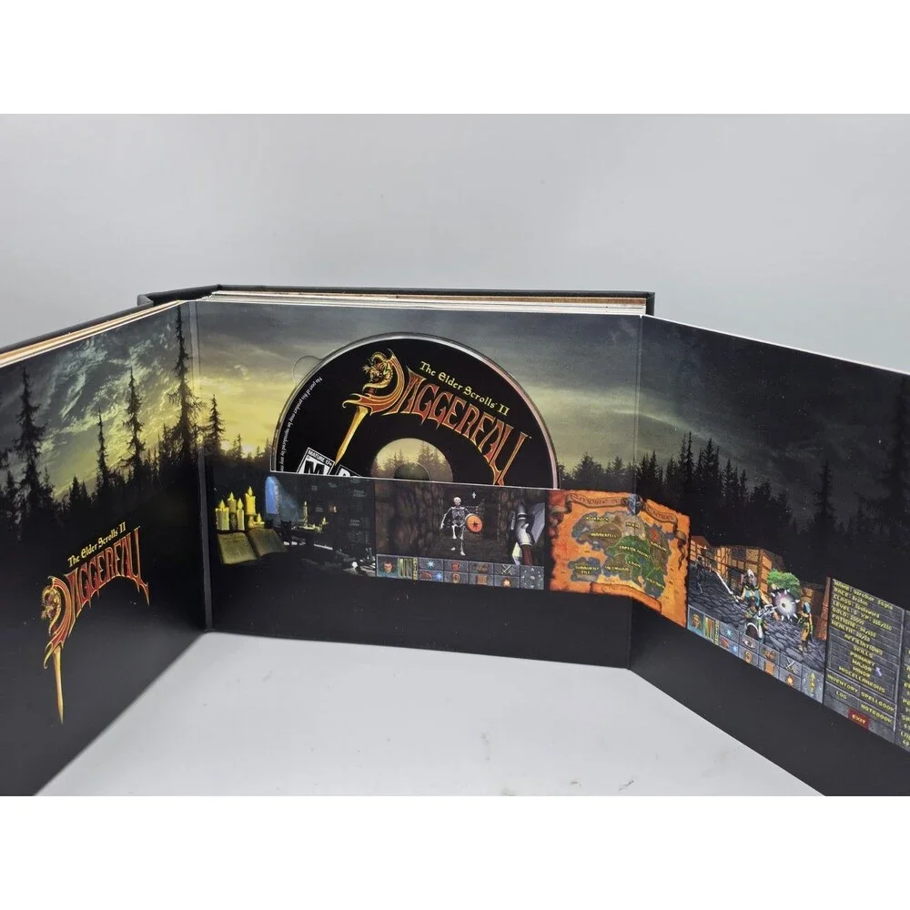 The Elder Scrolls Anthology PC Box Set with Maps and Discs Fully Complete